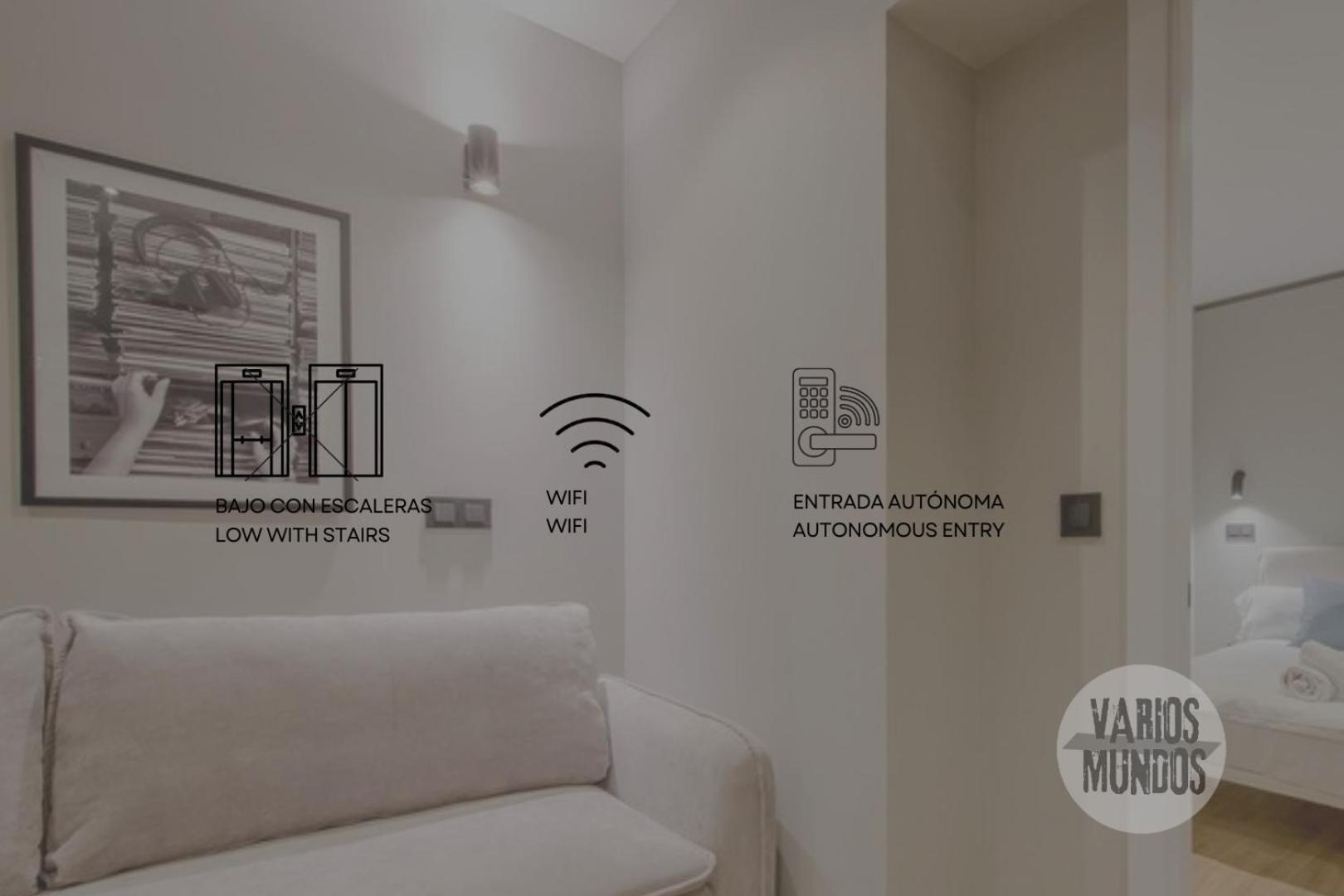 Urban And Central Apt 5Pax En Calle Silva-Gran Via E2 마드리드 외부 사진
